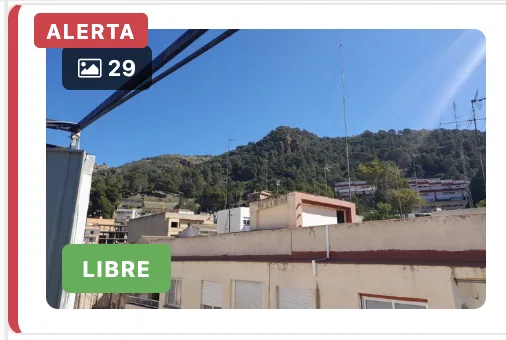 Alerta crítica del inmueble